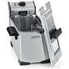 Kitchen chef friggitrice singola 3.5l 2000w acciaio inox kcpfr35x