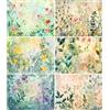 Craft Kreatively Carta per decoupage Craft Kreatively - Motivo prato di fiori selvatici, 21 x 27 cm - Carta per decoupage per mobili, media misti, biglietti e artigianato