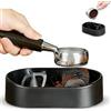 Generic Kit Di Pulizia Del Portafiltro Del Caffè, Detergente Elettrico Automatico Per Battifondi Con Supporto, Spazzola Per La Pulizia E Vassoio Per Fondi, Detergente Automatico Per Battifondi Per Casa