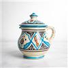 Generico Brocca in Ceramica Marocchina Dipinta a Mano con Tappo da 0.75 Litro 0201261001