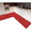 emmevi - Alexa - Tappeto per Cucina Angolare Personalizzabile Tappeto Cucina Antiscivolo Lavabile Assorbente 100% Made in Italy Tappeto da Cucina Angolare Disponibile Fino a 350 Cm