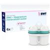 BWT Filterkartusche ZINC & MAGNESIUM Mineralized Water - confezione da 6 | Cartuccia filtro caraffa BWT | Filtra calcare, cloro, piombo, rame | si aggiungono zinco e magnesio