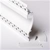 AFTERTECH PROFILO DA INCASSO BIANCO 2metri ARCHITETTURALE PER STRISCE LED CARTONGESSO A SCOMPARSA CON COPERTURA OPACA per stripled max 13,9mm (1x 2metri 1896B)