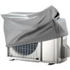Generico Copri Condizionatore Telo Cappottina per Climatizzatore Taglia L 95x75x40 cm Bianca Poliestere Impermeabile