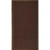 Casa pura Sisal Tappeto per zona giorno e notte, cucina e sala da pranzo, marrone scuro, tappeto a pelo corto antiscivolo e lavabile con bordatura, 200 x 290 cm
