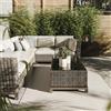 Interiyou Tappeto da esterno resistente alle intemperie Lome - 140x200 cm Bianco - Motivo geometrico - Solido ai raggi UV per esterni: balcone, terrazza, giardino o cucina - Tessuto piatto