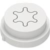 Pastidea - Trafila in POM Fiore di Loto Gigante Compatibile con Philips Pasta Maker Avance e Serie 7000