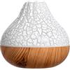 Generico Diffusore,Umidificatore,Diffusori di fiamma simulata - Luce ambientale RGB, umidificatore silenzioso con nebbia di fuoco, purificazione 'aria per il miglioramento 'rilassante