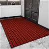 YSPZDQ Zerbino, Tappeto Ingresso Interno, Zerbino Esterno, Tappeto Antiscivolo - Assorbente, Antiscivolo, Trattiene Polvere e Sporco, Morbido Per Interno ed Esterno, Peluche(Red,50 x 150cm)