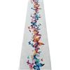 LaVelahome Tappeto Cucina Riciclato Eco Farfalle Colorate Multicolore RecycledChef Antiscivolo Lavabile (cm_50_x_180)