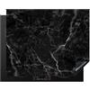 KitchenYeah© Copri Piano Cottura Induzione Coprifornelli Fornello Proteggi | 65x52 cm - Tutto per la Cucina Fornelli Nero - Bianco - Marmo