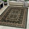 Mazovia Tappeto Salotto Moderno Orientale e Vintage Pelo Corto - Tappeti Soggiorno Turchi Originali - Tappeti Camera da Letto - Tappeti Salotto Grandi Dimensioni - Verde 120x170 cm