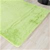 Carpeto Rugs Tappeto Salotto Moderno Peloso - Tappeto Camera da Letto Morbido - Tappeti Moderni Soggiorno Pelo Lunga - Tappeto Cameretta Grande - Verde - 140 x 200 cm