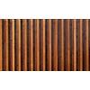 SpazioTessile Tappeto Cucina Stuoia Passatoia Gommata Bamboo Naturale Antiscivolo 16Misure rm (Marrone Degradee, 50x380)