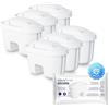 Aquafloow Aqua Flux, Cartucce filtranti per il Trattamento dell'Acqua 6 Unità | Compatibili con Laica Bi-Flux, PearlCo, Dafi Unimax | Riduce Cloro, Calcare e Impurità
