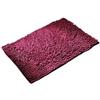 Cicilin - Tappeto da bagno in microfibra spesso e morbido, assorbente in ciniglia con gomma antiscivolo, lavabile in lavatrice, per pavimento del bagno, vasca e doccia (Fucsia) 70 x 140 cm
