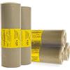 Leonardo Fai Da Te - Grandi sacchi spazzatura 55x70 100 sacchetti, sacchi ambra resistenti - 100% plastica riciclabile, sacchi resistenti e robusti - 100% Made in Italy.