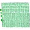 Generisch Set di 4 panni compatibili con Vorwerk Folletto SP7 SP600 SPB100 - panni in microfibra, lavabili e riutilizzabili, tappetini di ricambio