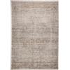 benuta Nest Tappeto Anwar - Grigio/Beige 200 x 300 cm - Fibra sintetica - Rettangolare & Stile: tradizionale, stile orientale, facile da pulire per soggiorno, camera da letto