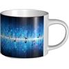 YWSOTRE Note musicali con chiave, Tazza in ceramica di grande capacità, tazza da tè, tazza da caffè 450 ml