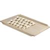 KADAX Asse da Pasta, Tagliere in Legno di Pioppo per la Cottura, Tagliere per Impasto con Bordini, Tradizionale Tagliere da Forno per Pasta, Dolci, Gnocchi (Doppio Lato, 60 x 80 cm)