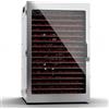 Klarstein essiccatore per verdura, frutta, funghi & carne, essiccatore in acciaio inox da 2000 W, con 20 griglie di metallo, con timer da 24h e touch display, alimentare