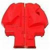 Generico EcoPrice® - Scocche Frog Sinistra e Destra con Targhetta - Ricambi 100% compatibili con macchine caffè Frog componenti originali VARI COLORI (ROSSO)