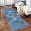 Siunwdiy Tappeto Passatoia Cucina Antiscivolo Tappeti Runner Ingresso Tappeto Runner Passatoia Tappeti per Corridoio Cucina, Blu,140 x 180 cm Tappeto Lungo per Cucina e Bagno, Soggiorno, Corridoio