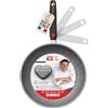 AKITAInk Padella Antiaderente Induzione Linea Cuore di Pietra 32 cm - Effetto Pietra, Manico Pieghevole Salvaspazio
