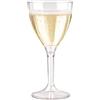 Palucart Calici Acqua Vino Sommelier, capacità 180 cc + gambi Trasparenti cfz 20pz - M
