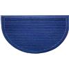 CosìCasa: Zerbino Ingresso Esterno Decorativo | Pratico Tappeto Asciugapassi con Righe a Rilievo, Ideale per la Tua Casa | Lo Zerbino Esterno Perfetto per ogni Ingresso [Mezzaluna - 45X75, Blu]