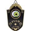 POTRUWE PUSH to RING Campanello Dolcetto o Scherzetto Evento Decorazione Campanello di Halloween per Interni Ed Esterni, Campanello Parlante per Decorazioni di Halloween con
