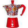 Bialetti Caffettiera Italiana Bialetti Moka Express 0005327 3 Tazze D e G Rosso