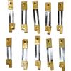 Generic 10 x molle in ottone a sospensione da parete per orologio a pendolo 29 mm x 5 mm
