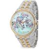 Disney Orologio da donna con strass, Ariel bicolore, Movimento al quarzo