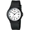 Casio Orologio con cinturino in gomma 19680, bianco, Core