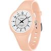 Forrader Orologi per Bambini per Ragazzi e Ragazze 50M Impermeabili Orologi Analogici per Ragazzi per Imparare l'Ora Orologi per Bambini Facili da Leggere per Età 3-12, Ottimi Regali per Bambini, rosa