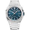 Alpina Orologio analogico da uomo al quarzo con cinturino in acciaio inossidabile mid-39659, argento, Bracciale