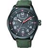 CITIZEN Orologio Analogico al Quarzo Uomo con Cinturino in Nylon AW5005-39H