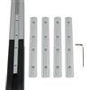 Befenybay 4PCS Linea retta All'interno Connettore Connettore Giunto Lunghezza Staffa 7 Pollici con Viti M6 per 8mm T Slot Profilo di Estrusione Alluminio Serie 3030