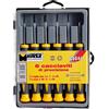 Maurer 88046 - Set Cacciaviti Maurer Professionale Precisione, 6 Pezzi