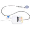 Wnesy Mini Scaldabagno Elettrico Istantaneo Tech Sensore di Temperatura Istantaneo 3500W Set Doccia per Acqua Calda IPX4 Calibro DN15 Impermeabile Compatibile con Tubo di Espansione per