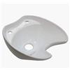 DOMPEL Cuenza/Lavabo Ceramica Smontabile Avulso per Lavastoviglie / Barbearia - Modello Generale (Bianco)