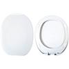 HYDRO HOME Copriwater Sedile Wc IO FLAMINIA SOSPESO Come Originale, In Plastica Termoindurente Avvolgente,Colore Bianco MADE IN ITALY