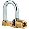 Thirard Lucchetto 329 con tallone dritto, arco in acciaio, chiave triangolare 5 mm - THIRARD