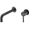 MICE COLLECTION IMEX ETNA GLT023/NG Rubinetto lavabo da incasso, nero opaco
