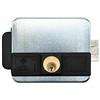 Dieffematic Serratura Multipla F5011/1Z - Elettroserratura Centrale Reversibile per Cancelli Elettrici, Ricambio Zincato 12V, 3 Chiavi