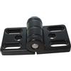 3D24 CERNIERA 8 40 ZN zinco pressofuso 40 X 80 mm - tipo I - con fori lungo nero