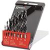 RIBIMEX PRFE8BOIS/V Set 8 punte per legno Ø 3,4,5,6,7,8,9,10