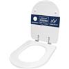 HYDRO HOME Copriwater Esedra Ideal Standard legno verniciato Bianco compatibile economico by HYDRO HOME